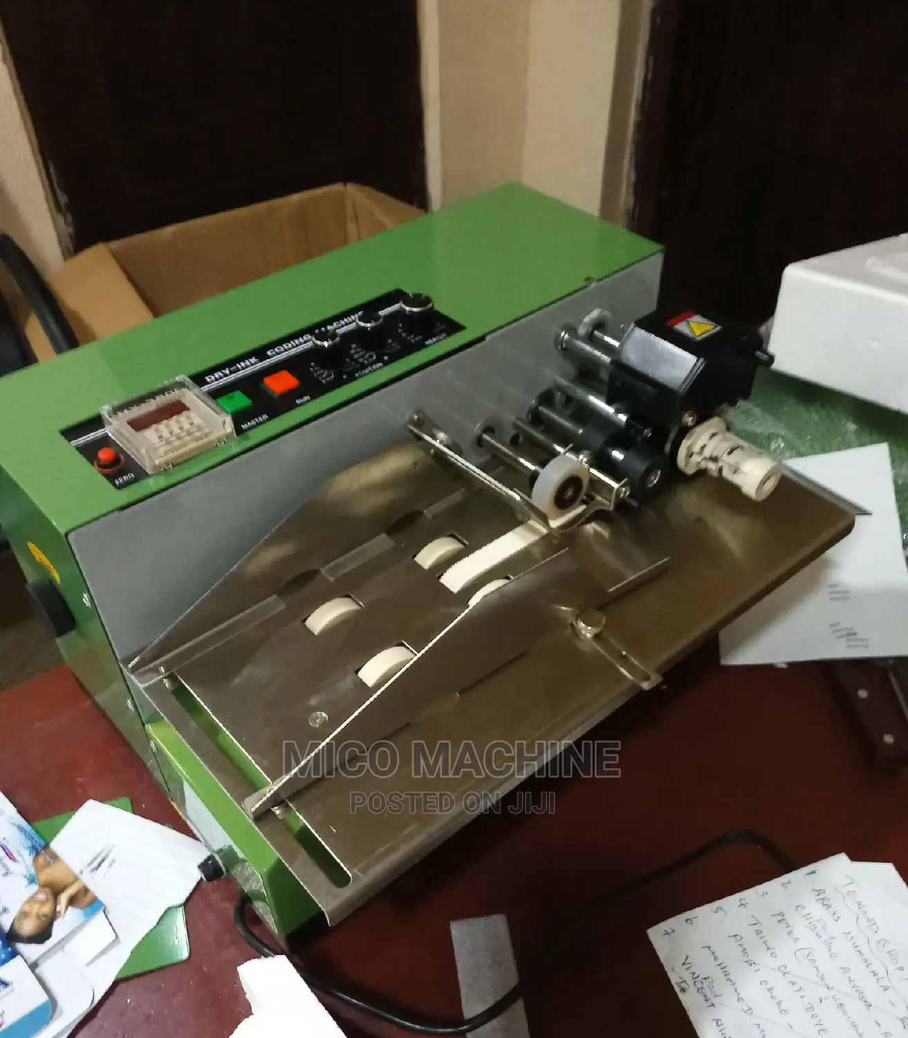 My-380f Solid Ink Date Coding Machine Expiry Date Code