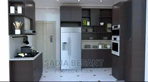 Mini Kitchen Cabinet Design With Accessories