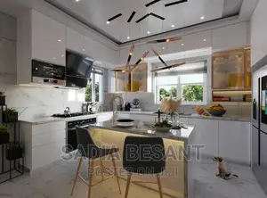 Exquisite Kitchen Cabinet Design With Accessories