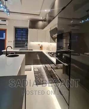 Luxury Kitchen Cabinet Design With Accessories