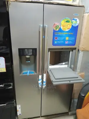 Hair Thamrcool Side by Side With Ice Maker and Bar