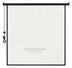 Projector Screen 72 X 72 Electric