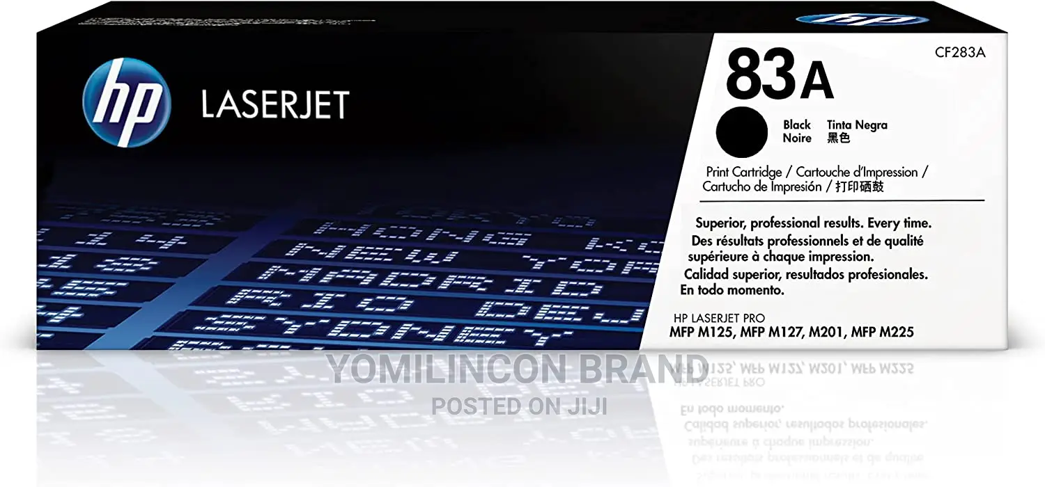 HP 83A Original Black Toner Cf283a