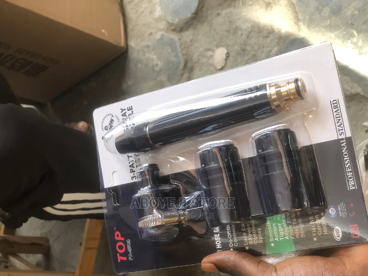 3 Patter Nozzle Gun Multifunction Hose
