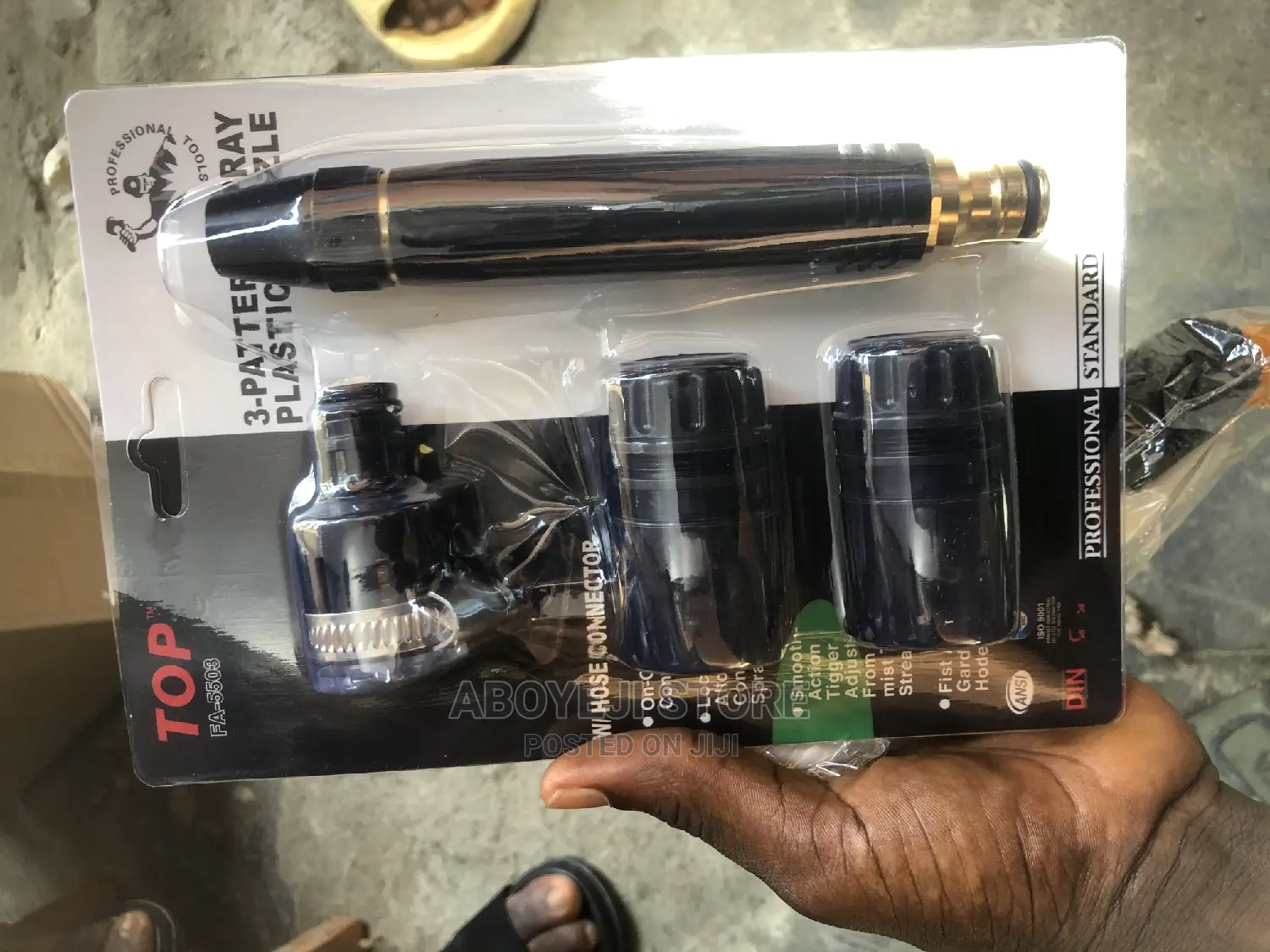 3 Patter Nozzle Gun Multifunction Hose