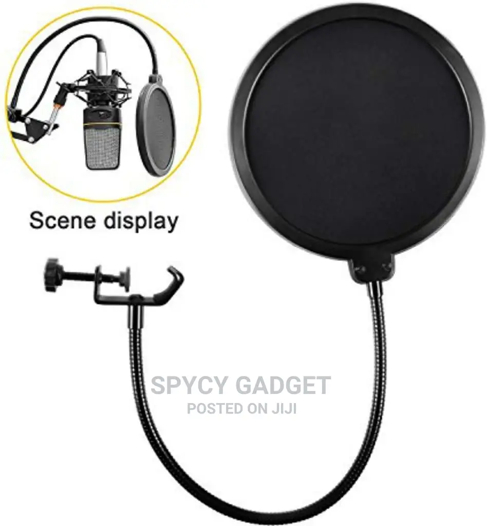 Flexible Microphone Pop Filter