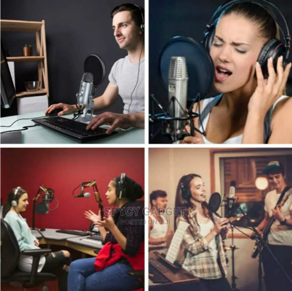 Flexible Microphone Pop Filter