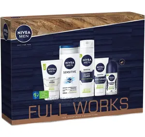 NIVEA MEN FULL WORKS the Complete Collection Sensitive 5pc