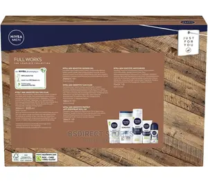 NIVEA MEN FULL WORKS the Complete Collection Sensitive 5pc