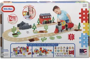 Waffle Blocks Steam Train