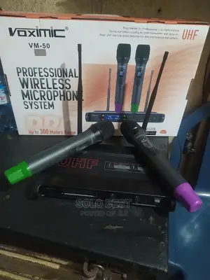 VOXIMIC Professional Wireless Microphone Model VM 50.