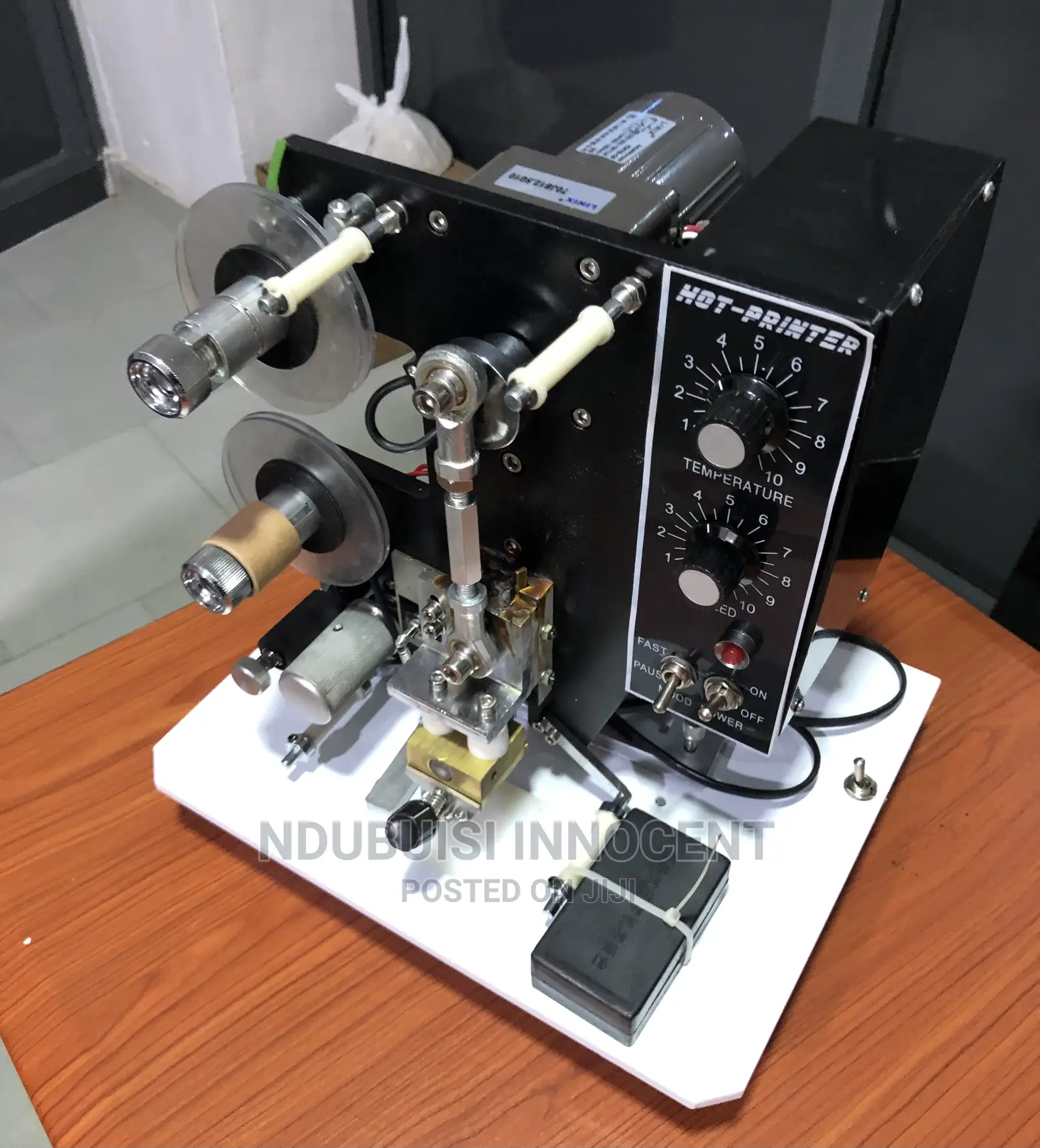 Automatic Ribbon Date Coding Machine