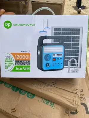 Potable Solar Power System Lamb Kit
