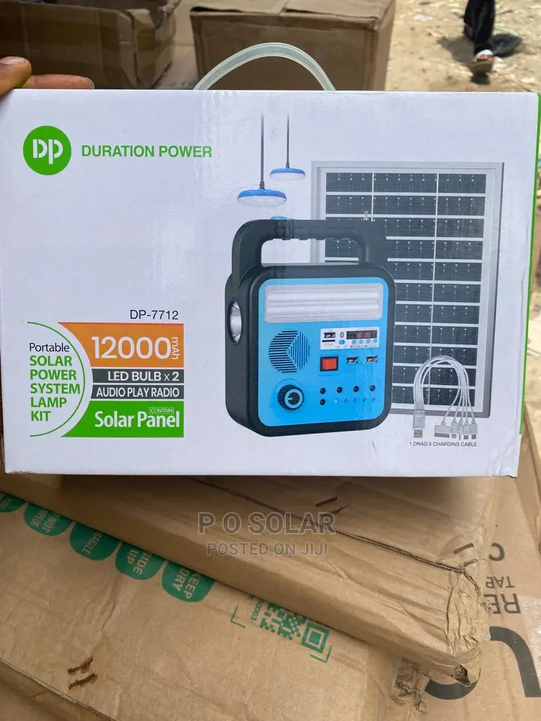 Potable Solar Power System Lamb Kit