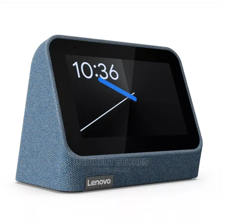 Lenovo BLUE Smart Touchscreen Clock 2 With Google Assistant