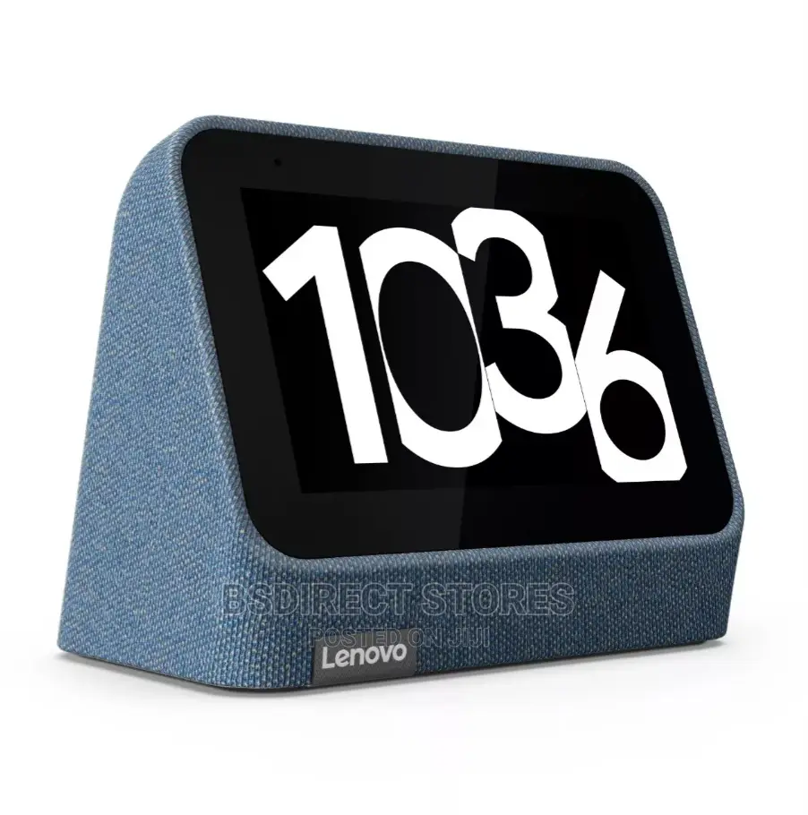 Lenovo BLUE Smart Touchscreen Clock 2 With Google Assistant