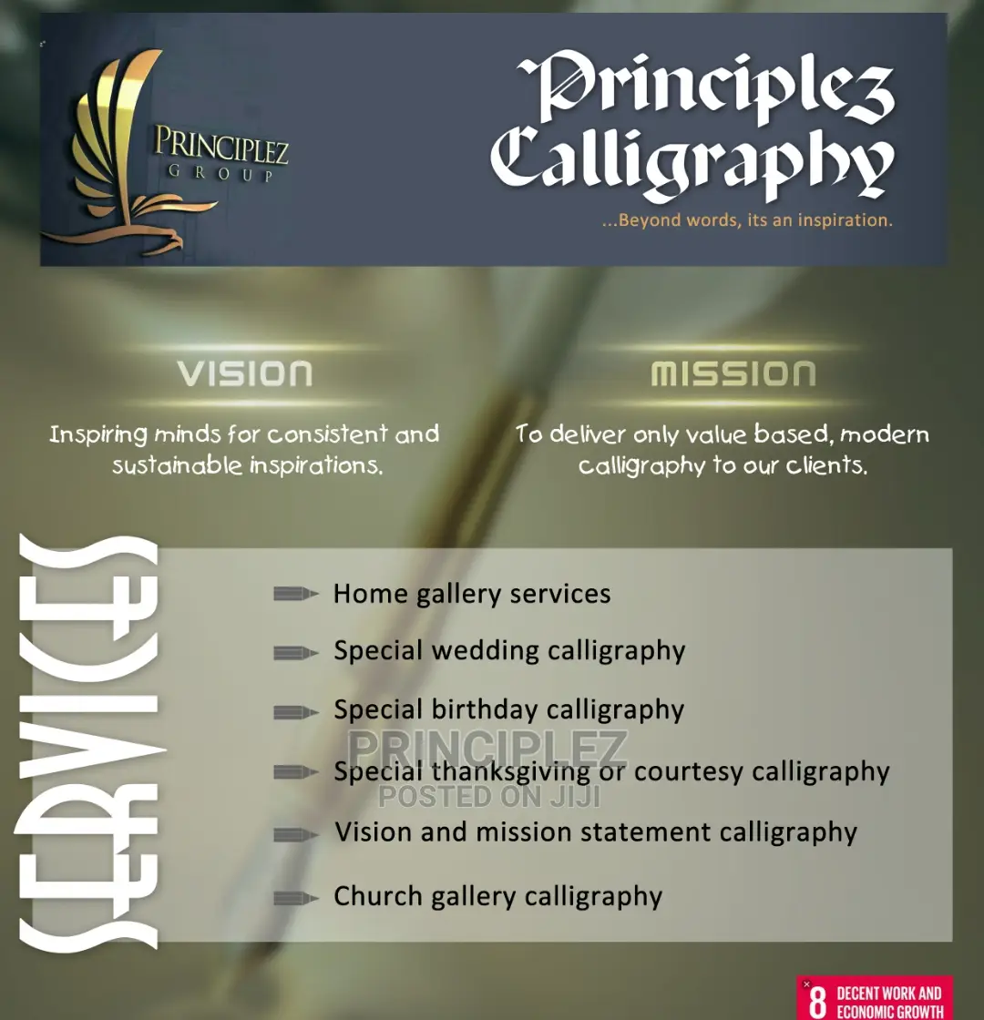 Event Calligraphy Art Service