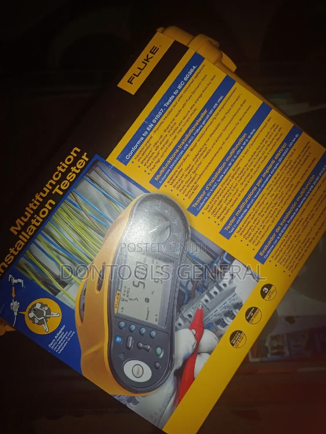 Fluke 1662 Multifunction Installation Tester