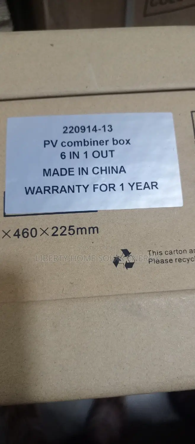 Solar Combiner Box