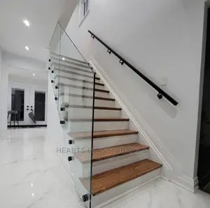 10mm Thickness Glass Post Pin Installation