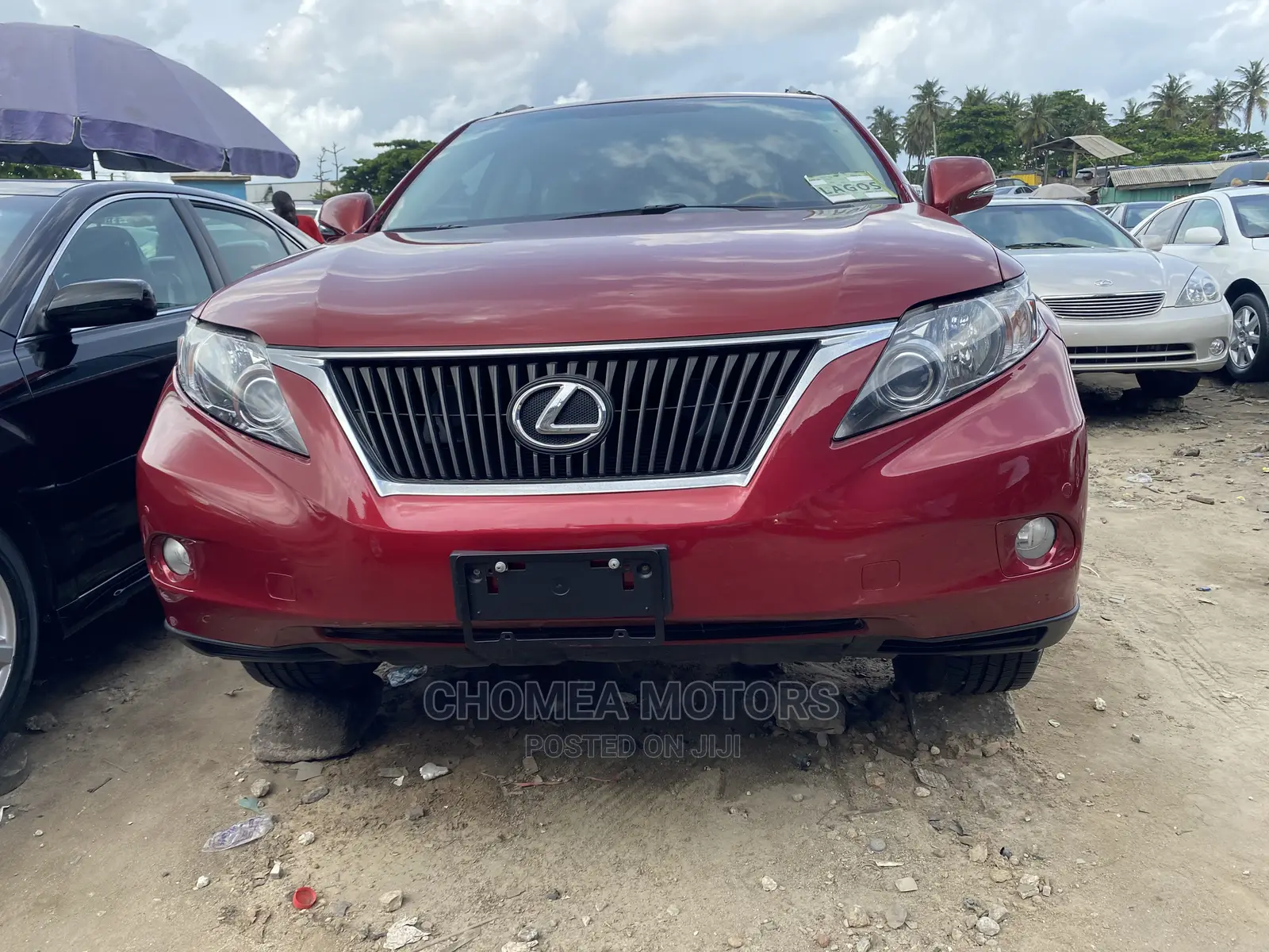 Lexus RX 2012 Red