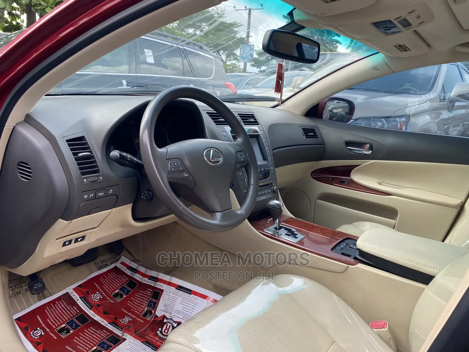 Lexus GX 2011 Red