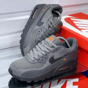 Original Airmax 90 Grey / Orange Sneakers