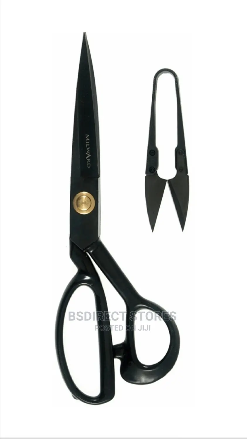 Milward Dressmaking Scissors Giftset With Black Thread Snips