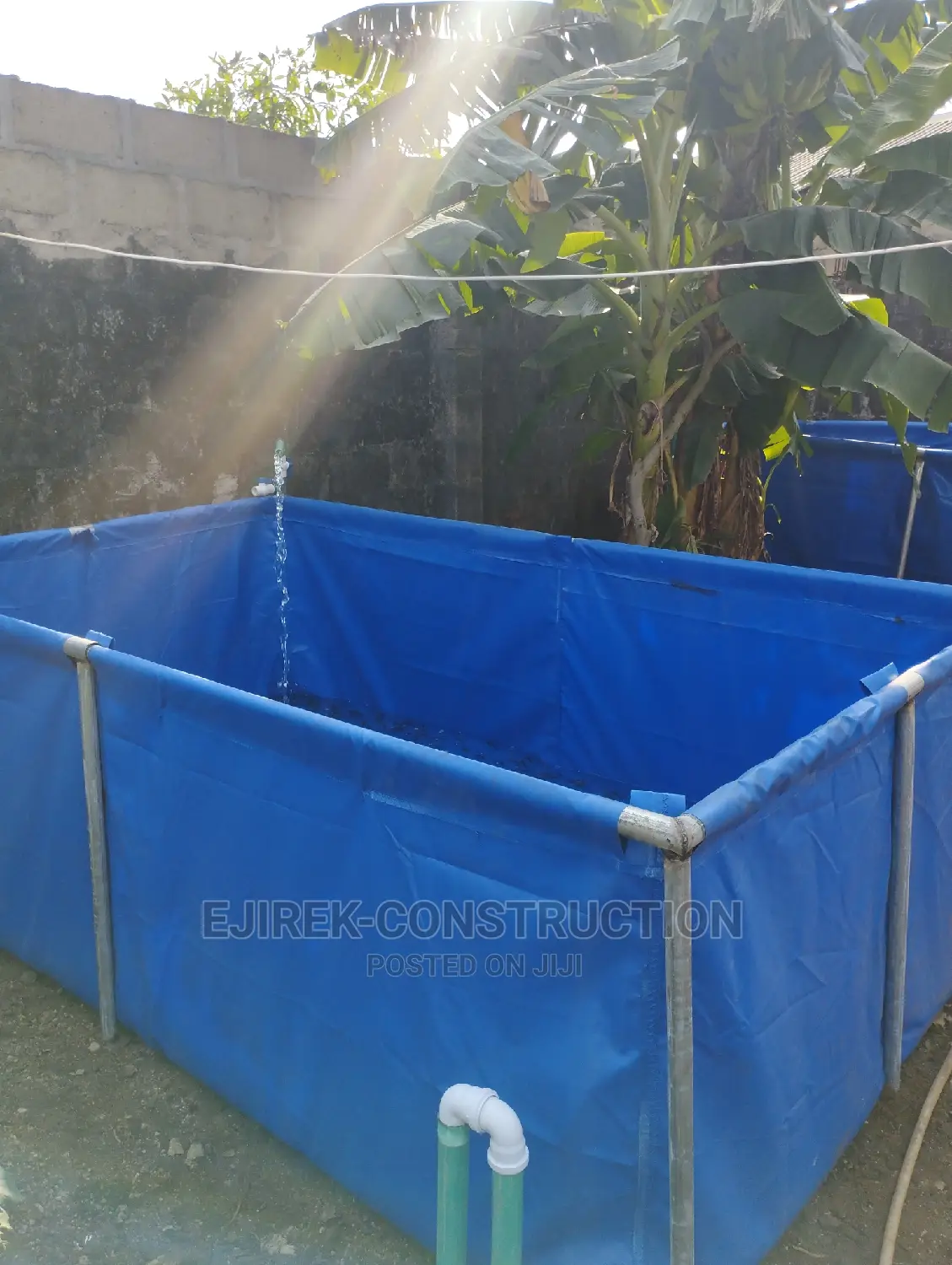 Mobile Fish Trampoline Pond