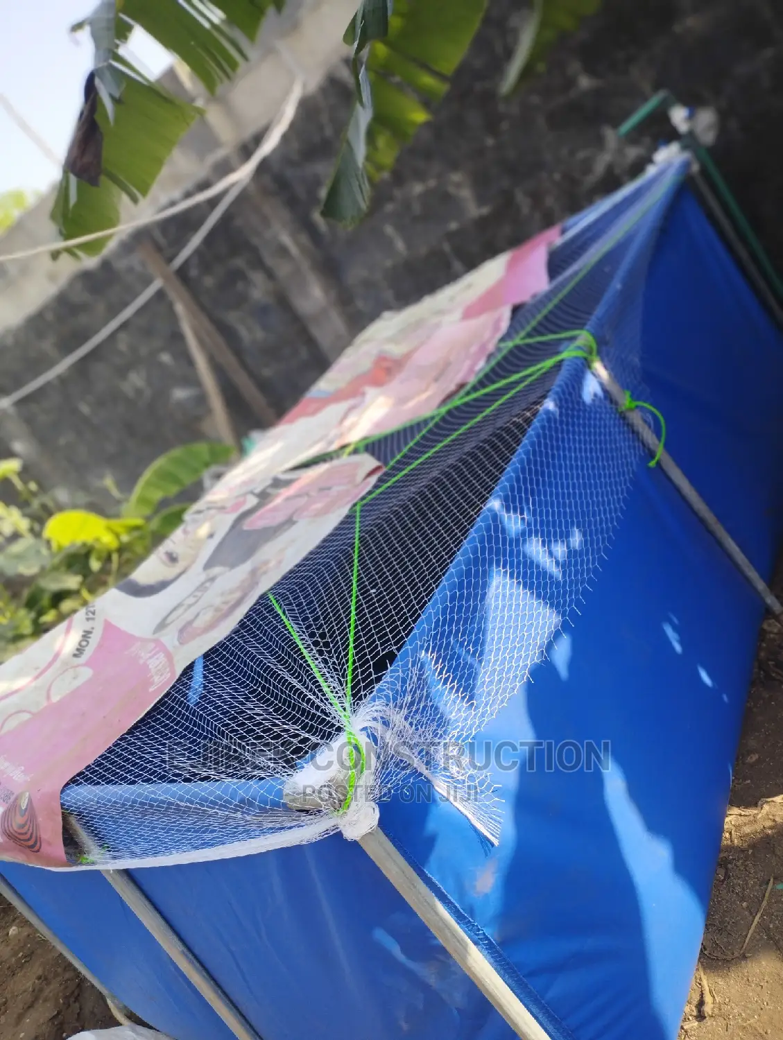 Mobile Fish Trampoline Pond