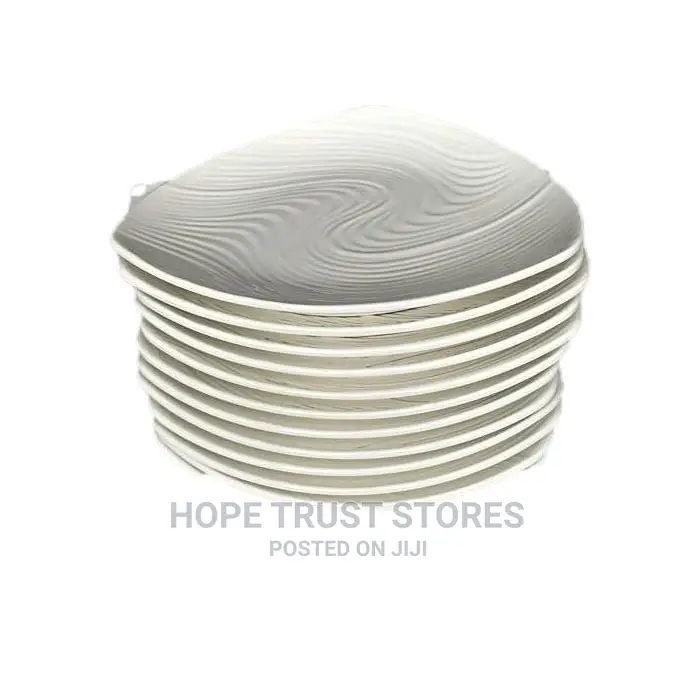 6 PCS Melamine Flat Plate