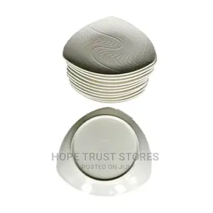 6 PCS Melamine Flat Plate