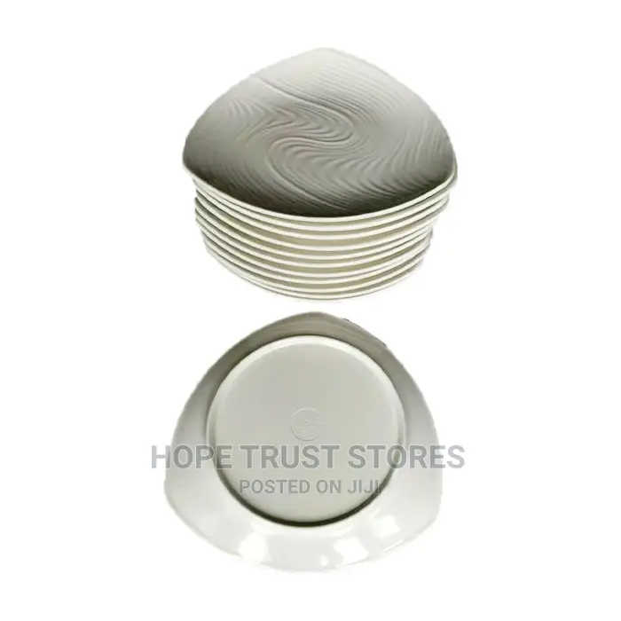 6 PCS Melamine Flat Plate