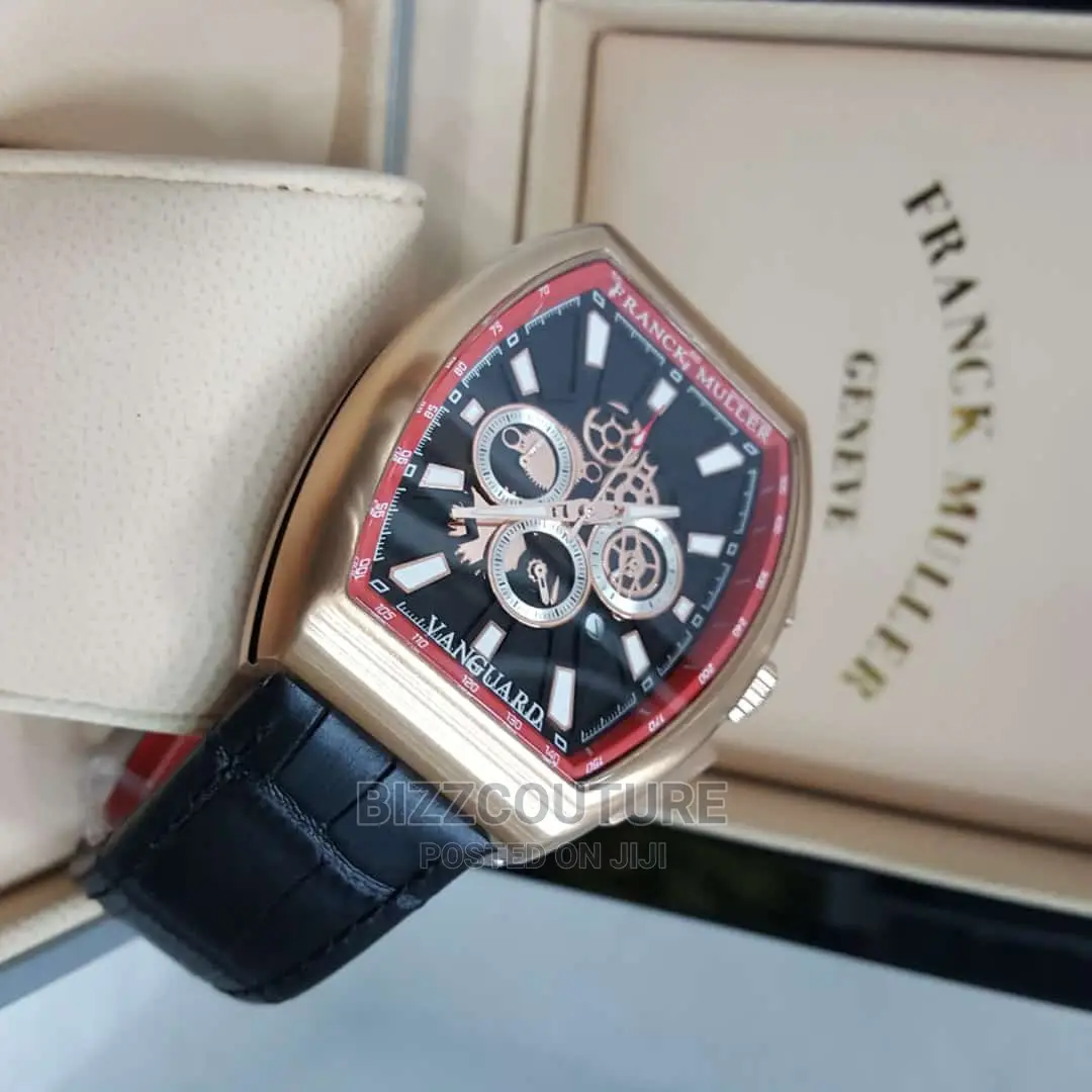 Original FRANCK MULLER Leather Strap Avilable in Store