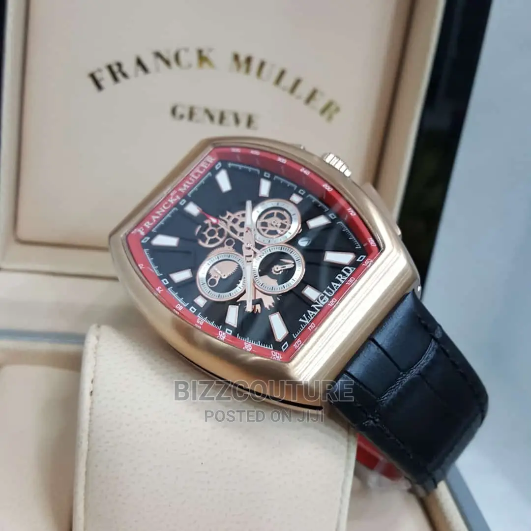 Original FRANCK MULLER Leather Strap Avilable in Store