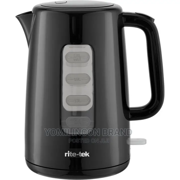 Rite-Tek Jug Kettle Black 2.5ltr