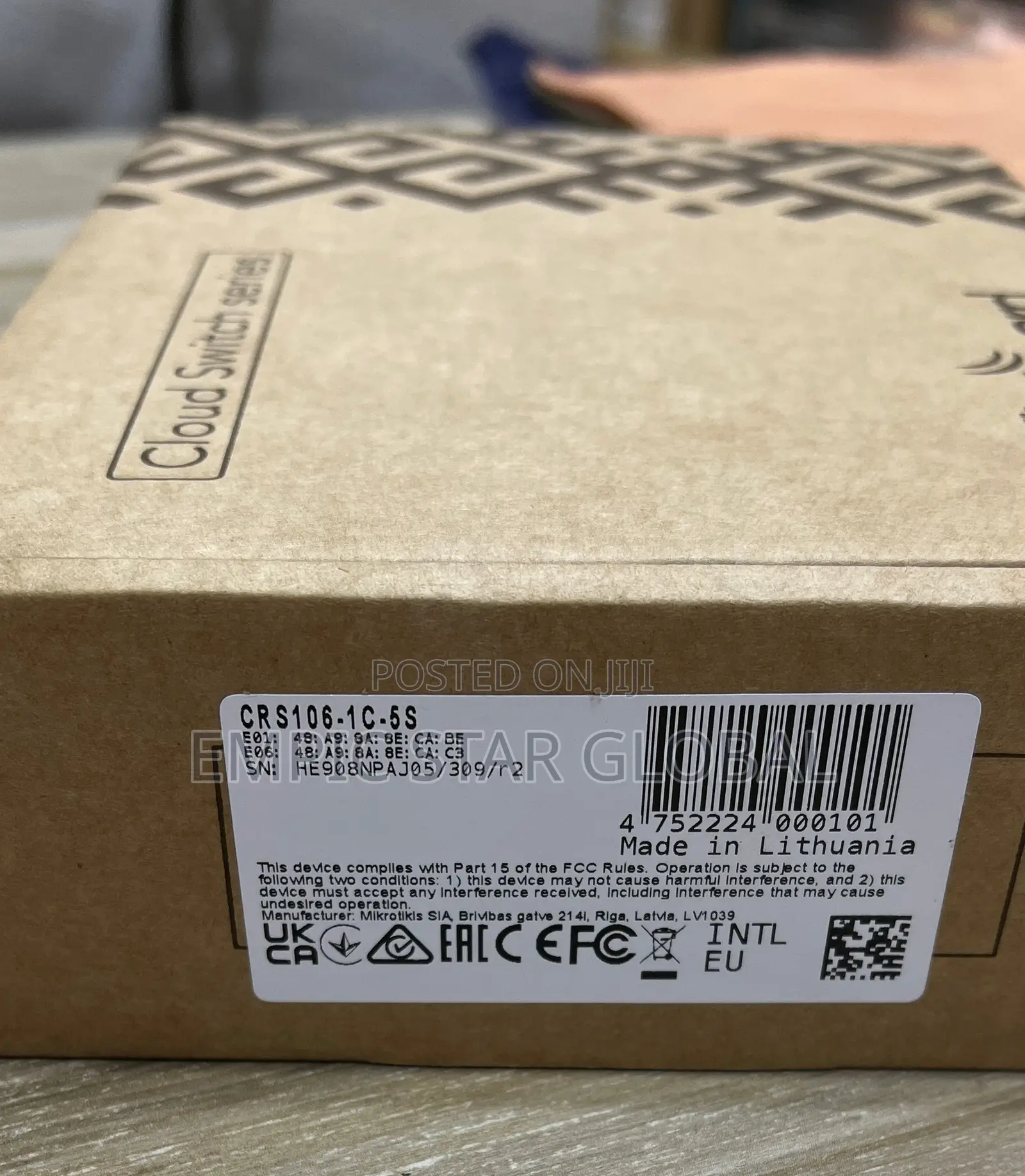 Mikrotik Crs106-1c-5s