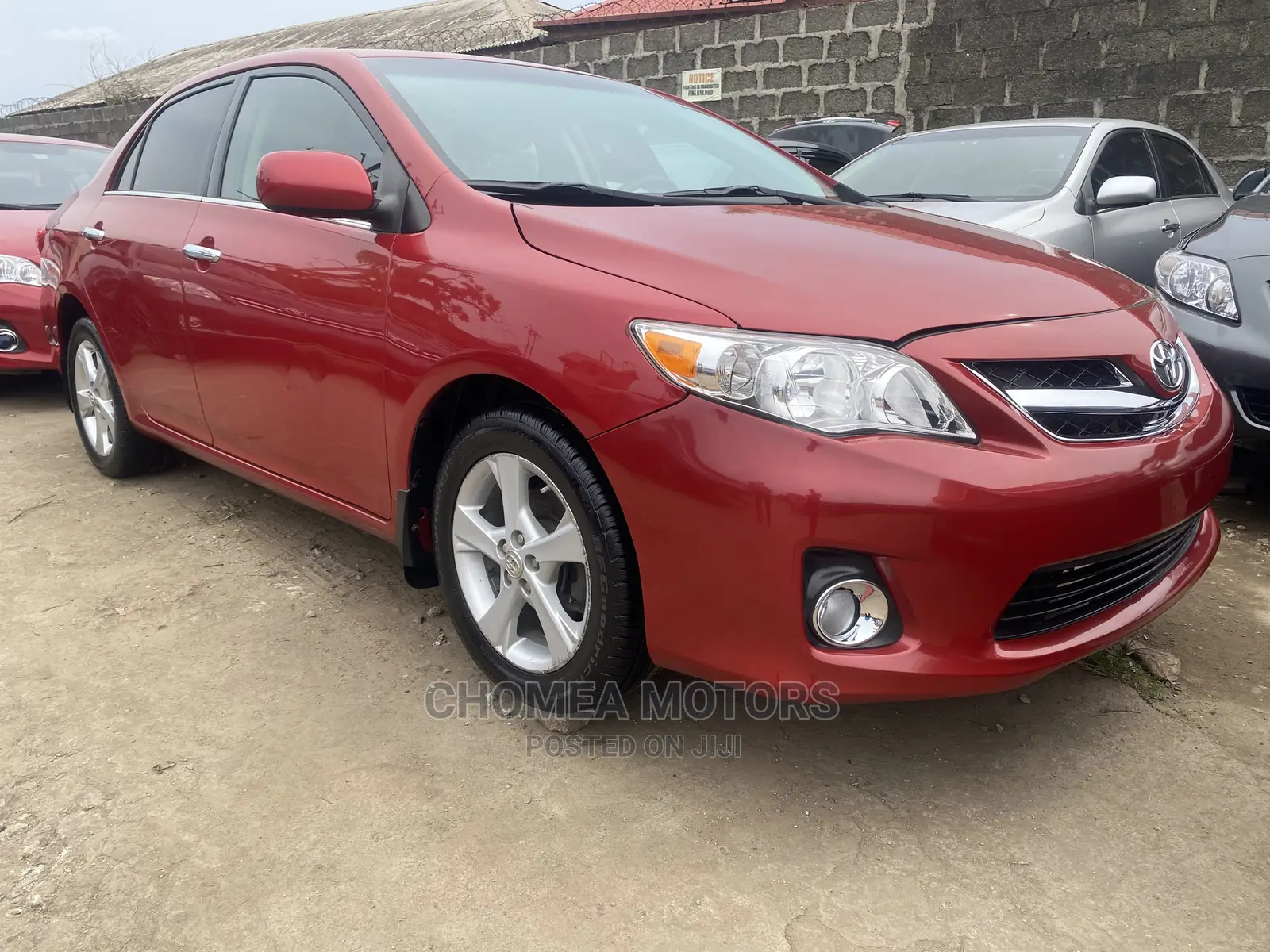Toyota Corolla 2012 Red