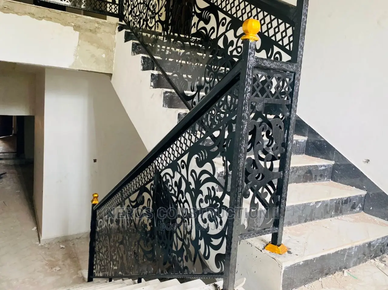 Laser Plate Wrought Iron Design