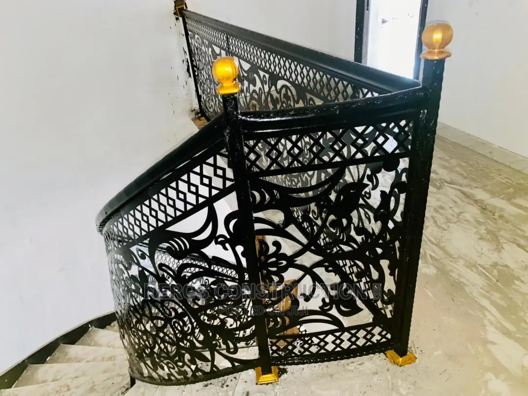 Laser Plate Wrought Iron Design