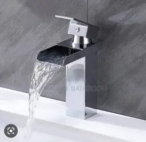 Chrome Open Mouth Basin Mixer Tap