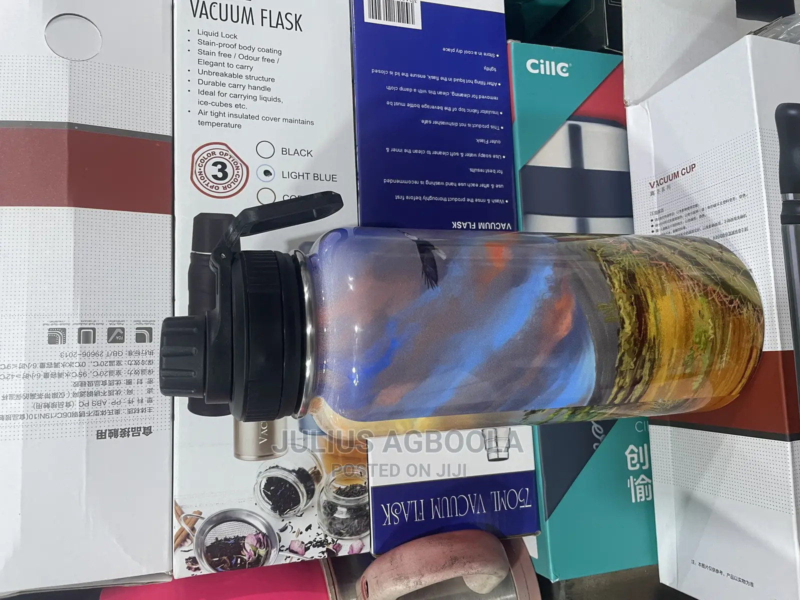 1000ml Double Wall Water Flask