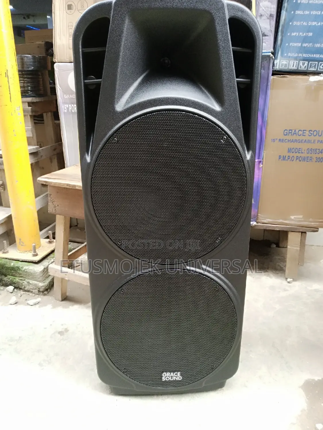 Rechargeable Double Speakers Public Address System