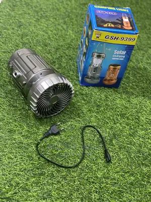 Unique Solar Rechargeable Lantern N Fan