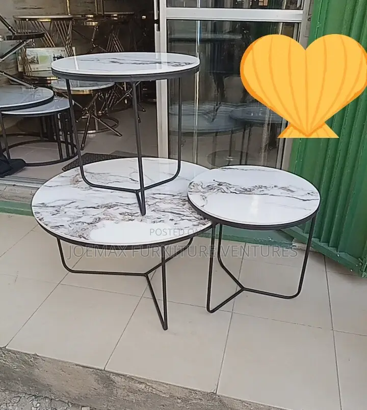 Turkish Marble Center Table Set.