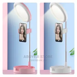 2 in 1table Ring Light Live Beauty Lamp