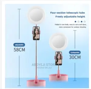2 in 1table Ring Light Live Beauty Lamp