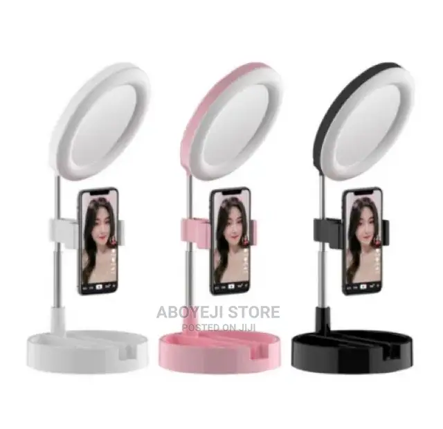 2 in 1table Ring Light Live Beauty Lamp