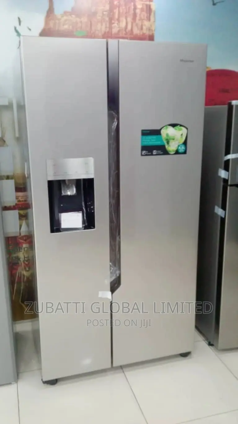 Hisense Side by Side 535L Refrigerator With Water Dispenser