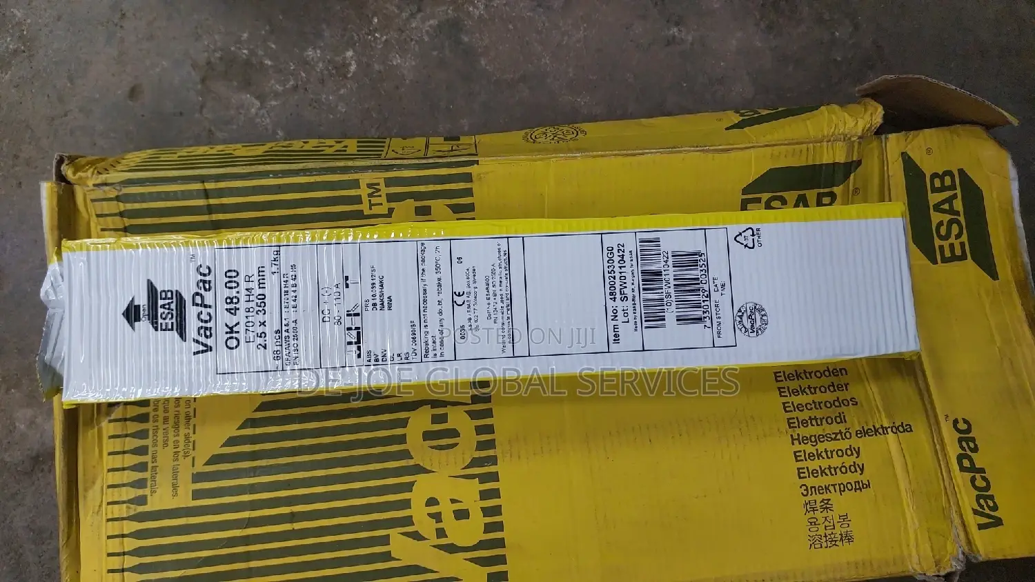 Esab Electrode Vacpac